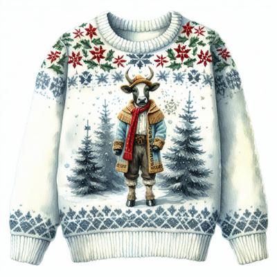 Winter sweater with your picture