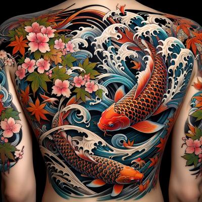 Japanese tattoo design