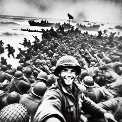 WW2 selfie